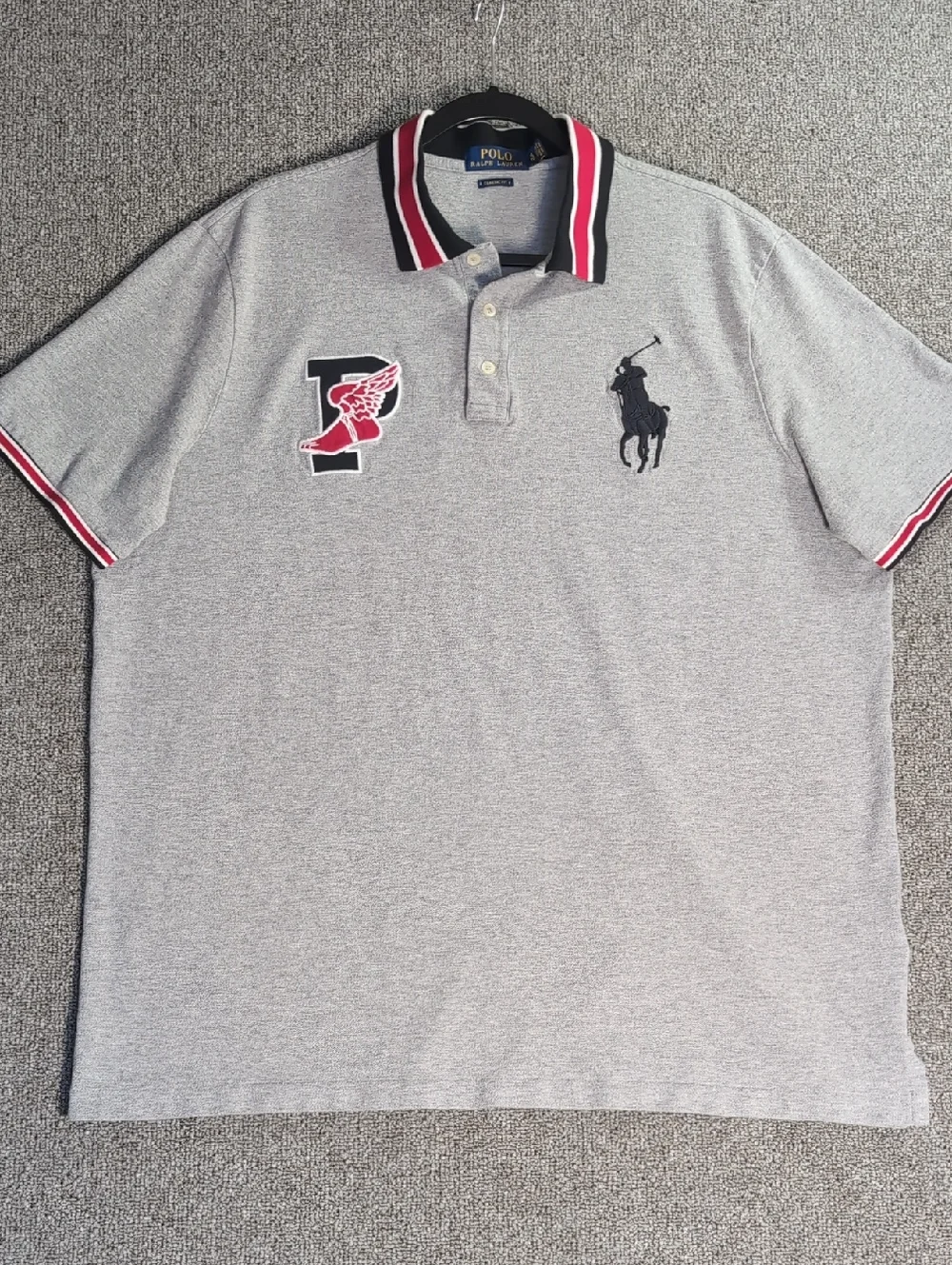 Polo Ralph Lauren P-Wing Mesh Polo Classic Fit Stadium Collection Size XL